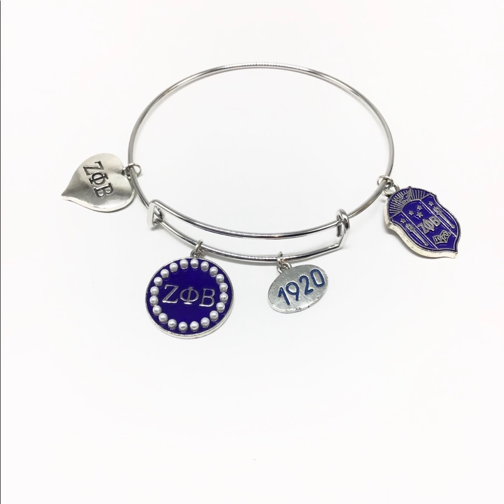Zeta Phi Beta Sorority Bracelet